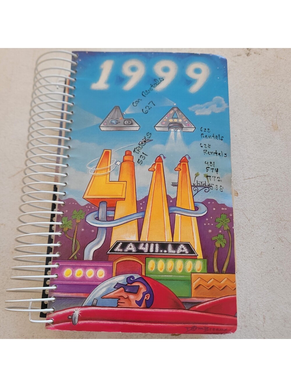 LA 411 1999 Vintage Los Angeles Film TV Commercial Tape Production Directory